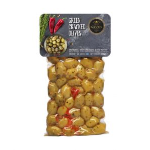 Green Split Olives