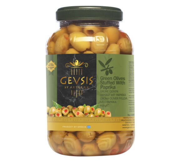 Green Olives Stuffed With Garlic